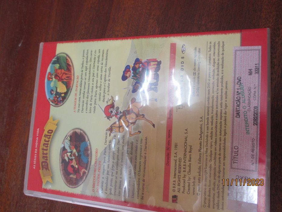 2 dvd - Dartacão 1 e 2