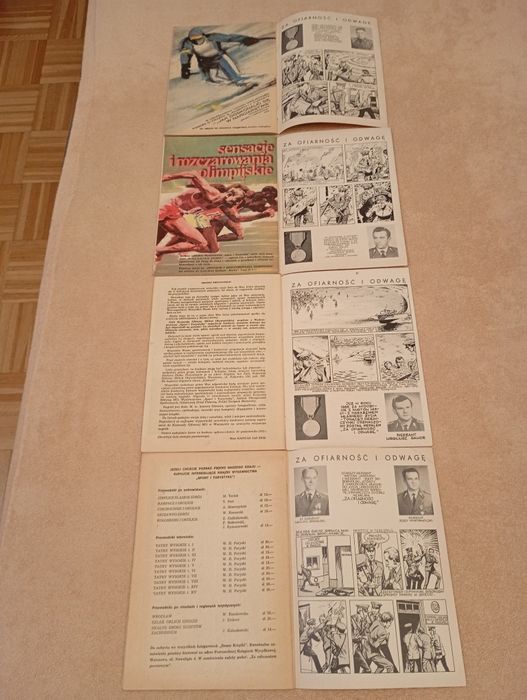 Kapitan Żbik Nocna wizyta kompletna seria 1-4. Pierwsze wydanie.