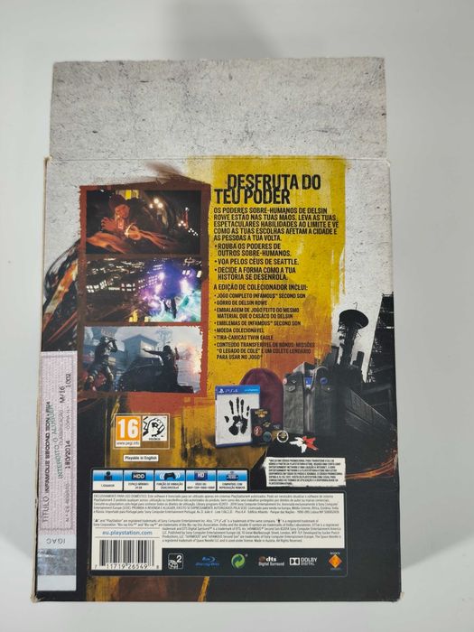 Infamous Second Son - Edição de Colecionador PS4