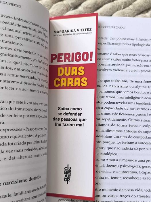 Perigo! Duas Caras
Manipuladores narcisistas
de Margarida Vieitez