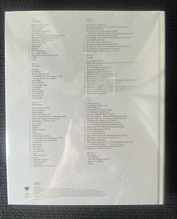 The Beatles - The White Album 6CD+blu-ray