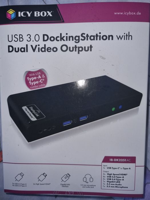 Stacja Dokujaca ICY BOX  IB-DK2251AC