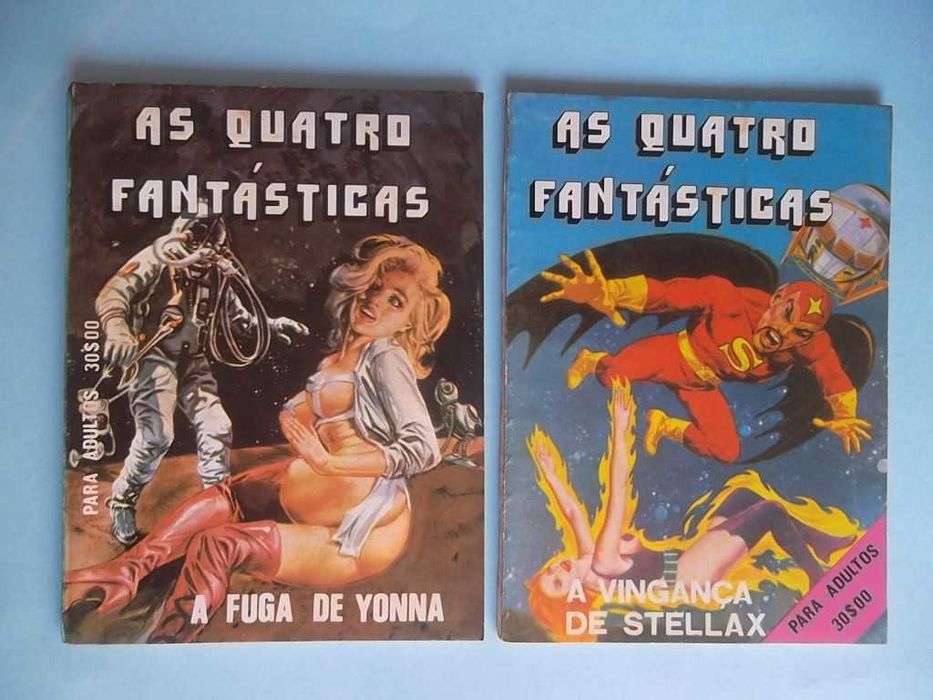 Banda desenhada erótica antiga, ver fotos