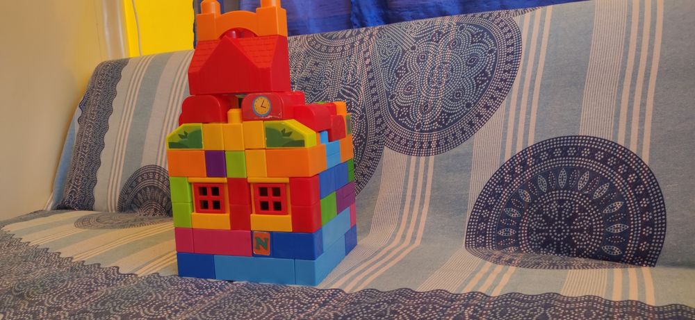 Megablocks camião e comboio