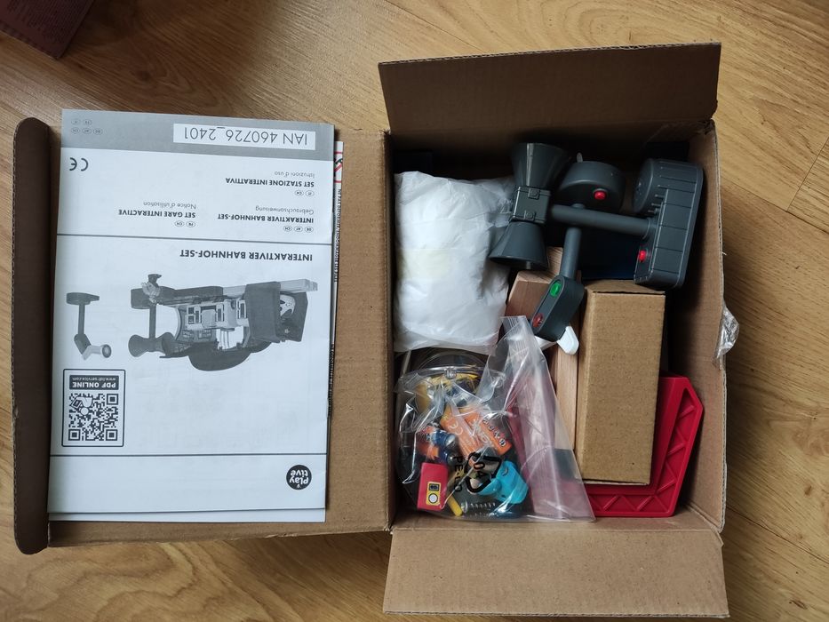 Drewniana kolejka Tory Stacja Kolejowa Dworzec Playtive