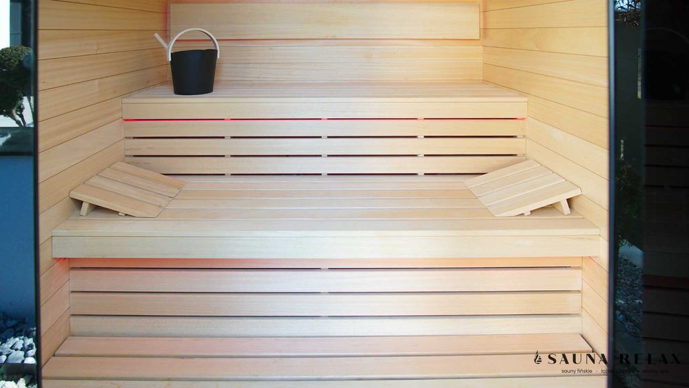 Sauna zewnętrzna premium