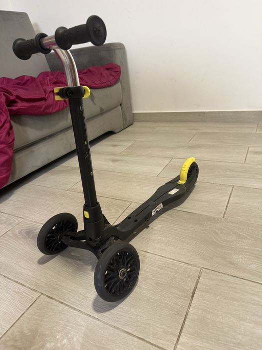 Trotinete Infantil 3 Rodas Oxelo B1 (Decathlon) – Preto/Amarelo