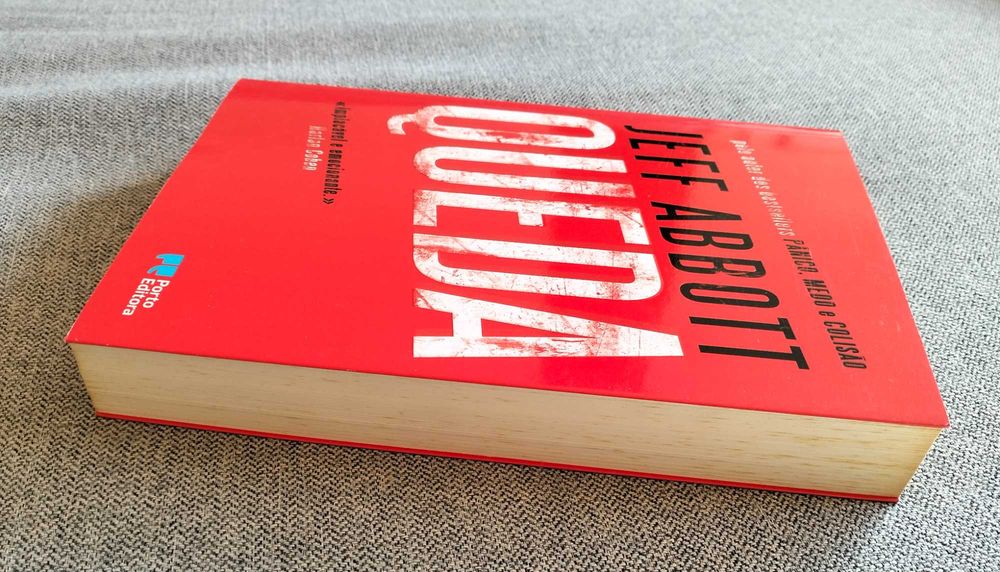 livro "Queda" Jeff Abbott