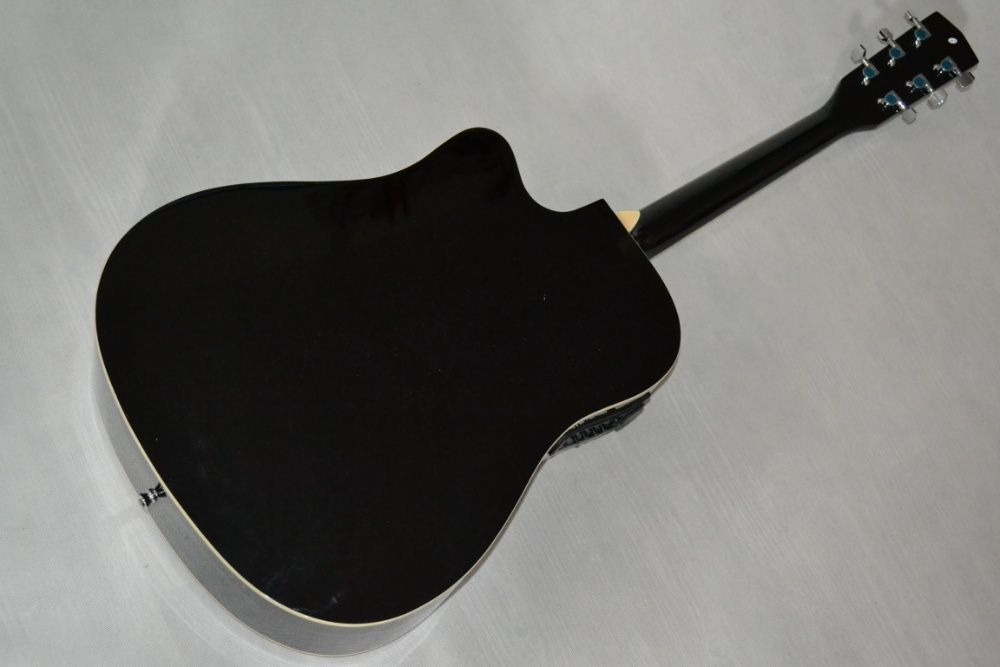 Harley Benton D-120CE BK nowy elektroakustyk gitara - ustawiona!
