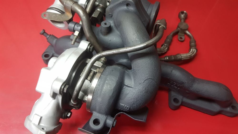 Turbina Turbosprężarka VW T5 2.0 TDI Bi turbo 180KM Multivan Caravelle