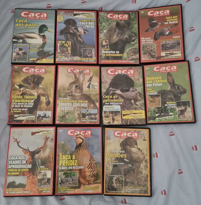 Lote DVDS Caça Cães de Caça