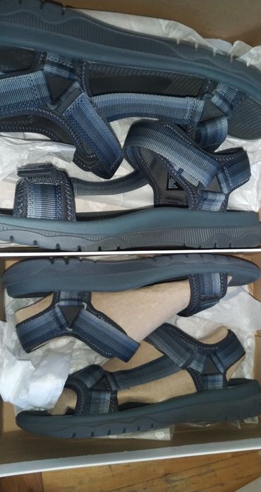 Clarks р.45-46 стельки 29,5-30,5см сандали мужские