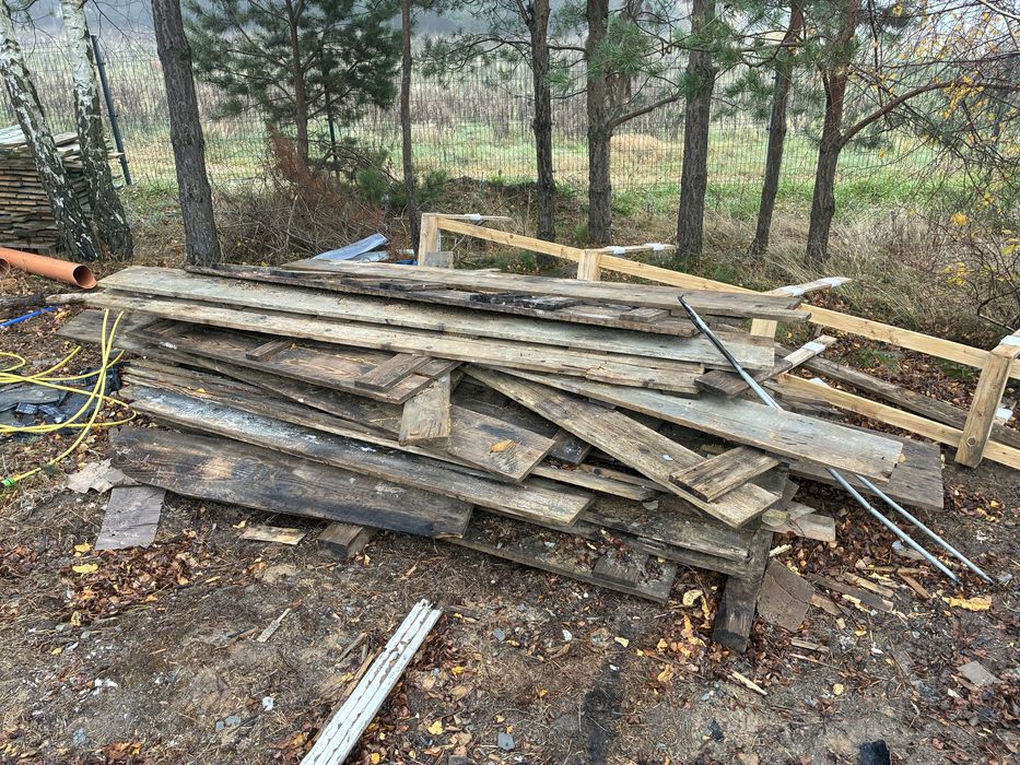 Deski szalunkowe używane