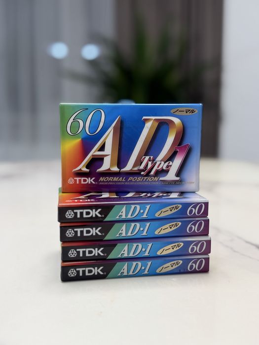 TDK AD1 60 — нова запечатана аудіо касета з Японії ‼️