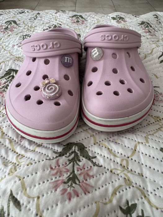 Crocs c13 рожеві