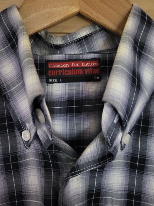 Koszula w kratę szara