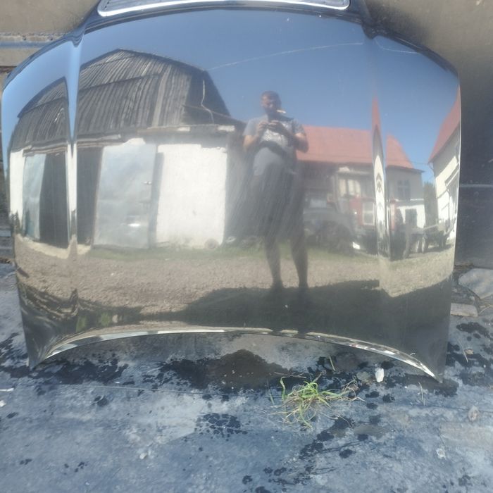 Audi a4 b6 maska przód czarna lz9w kompletna