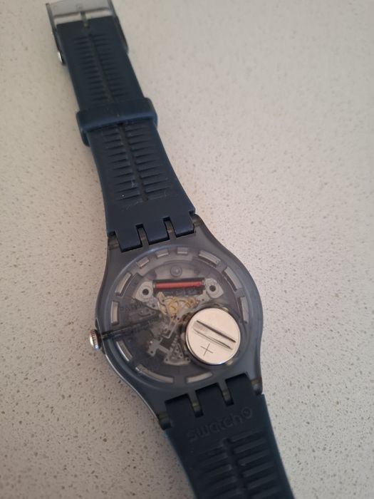 Relógio Swatch SR1130SW V8 azul/verde
