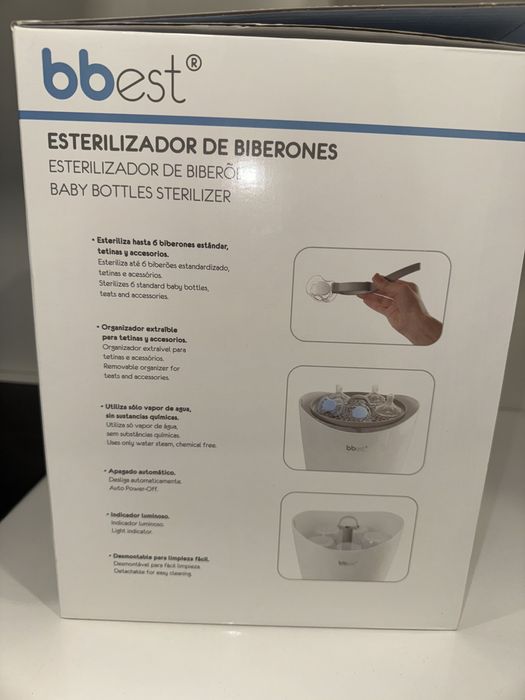 Esterilizador de biberões e chupetas