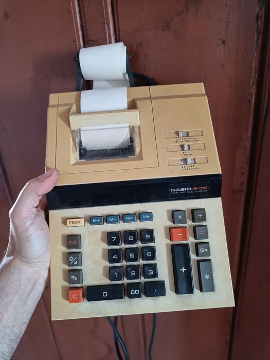 Calculadora CASIO DR-120S