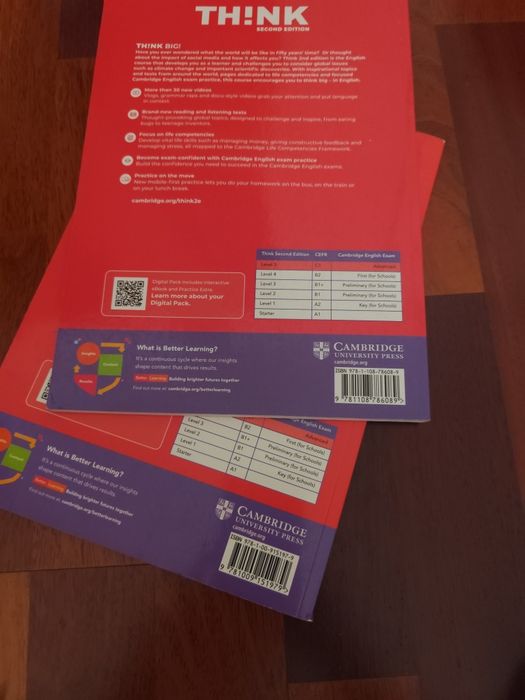 Think level 5 Student's Book e Workbook.