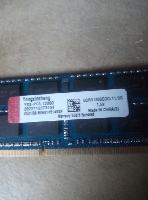 Память для ноутбука ddr3 2 2gb