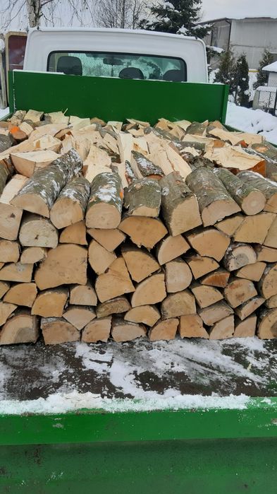Drewno kominkowe Dąb Brzoza Buk Olcha do kominka  MIX dowóz gratis!