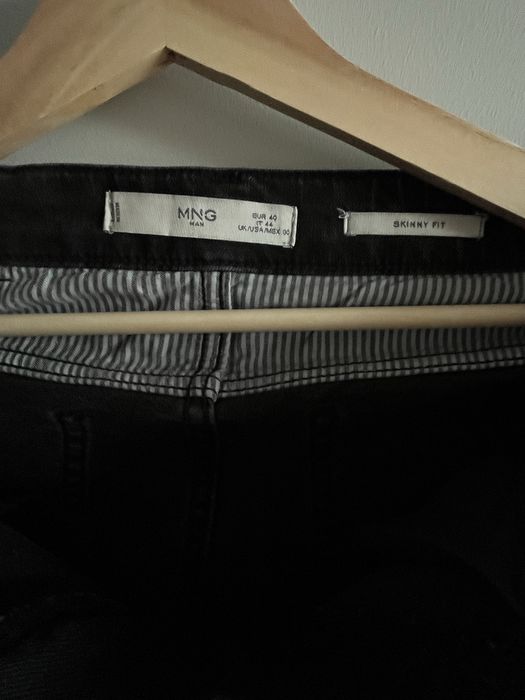 Jeansy spodnie Mango Man męskie skinny