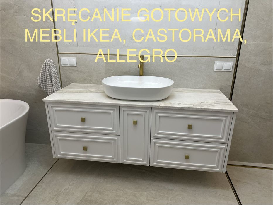 SKRĘCANIE / montaż gotowych mebli