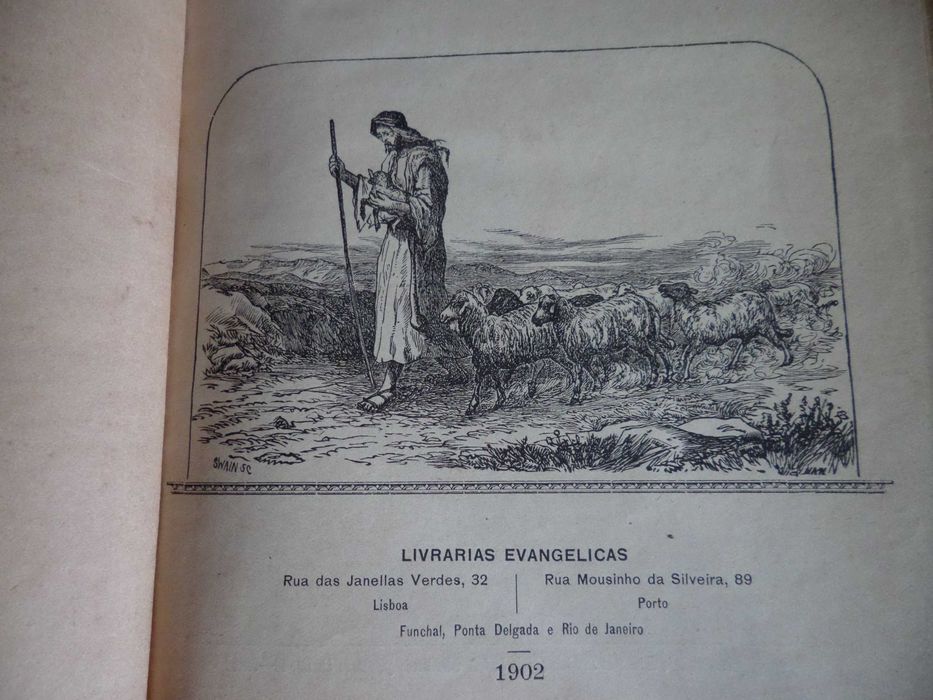 Livro de 1902 : 'Algumas Parábolas de Nosso Senhor Jesus Christo'