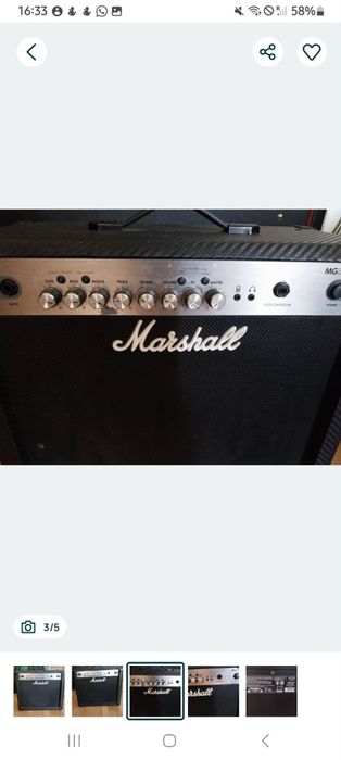 Wzmacniacz Marshall MG30CFX