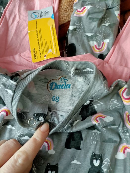 Pajacyki dziecięce 2 pak- 68