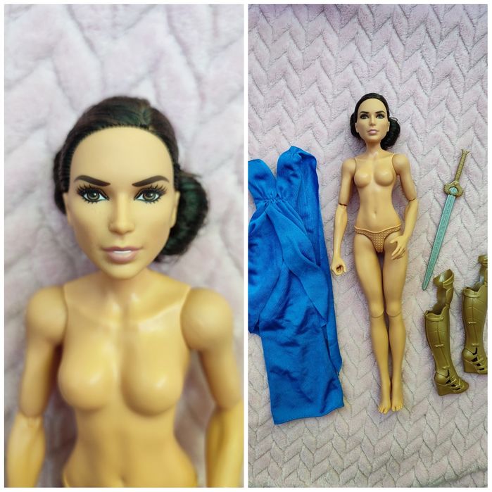 Чудо жінка Барбі портретна лялька