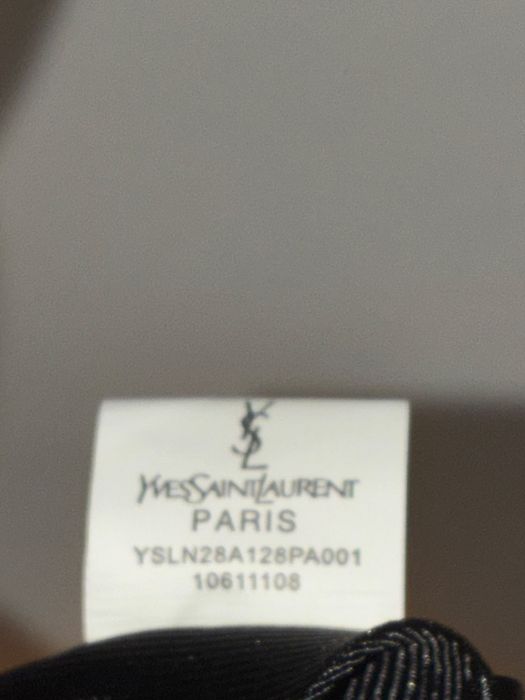 Torebka Ysl czarna na ramie