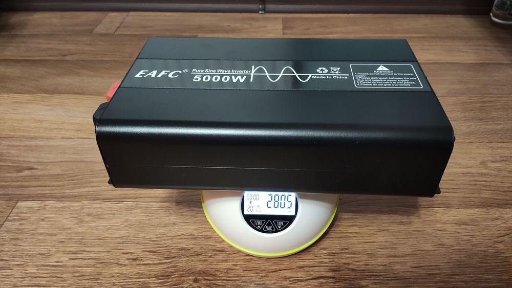 Инвертор EAFC 5000W чистый синус 12/220