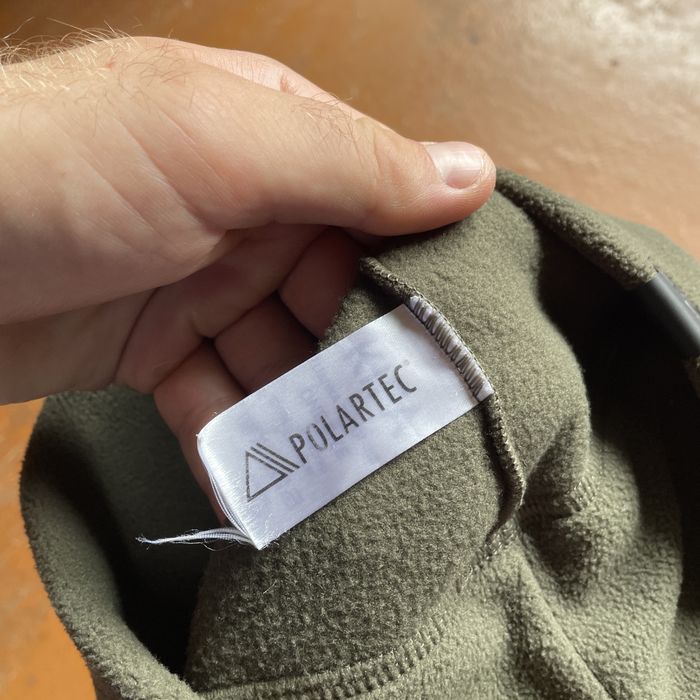 Тактична флісова шапка олива