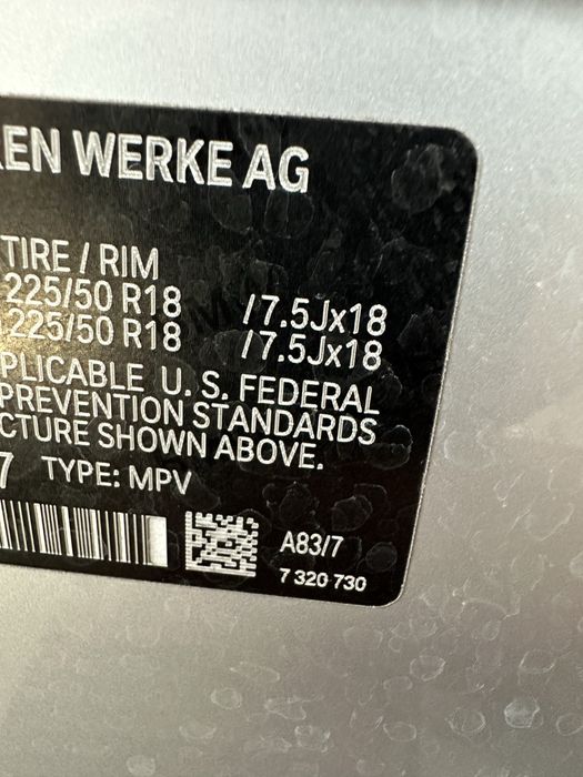 BMW X2 F39 кришка багажника колір А83/7 бмв х2 ф39 a83/7