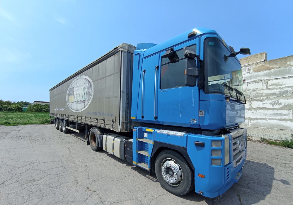 Продам сцепку Рено Магнум Е5 460 DXI і прицеп Zaslav  D-651   2007 р.