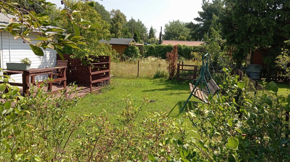 Działka Ogródek ROD Relaks Pruszków 262 m2 z domkiem