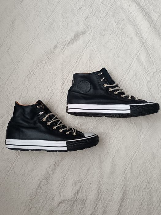 Кеди шкіряні з утеплювачем Converse р.44