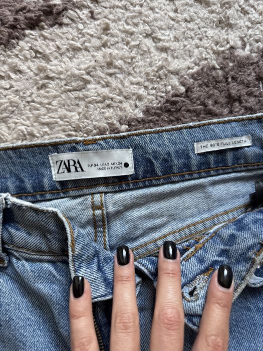 Джинси zara 34 прямі