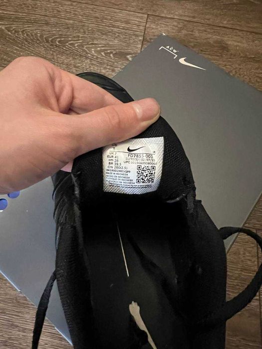 Nike Air Max Plus A-COLD-WALL Black