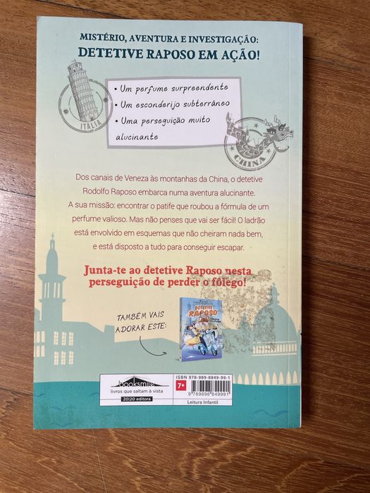 Livro da Coleção “Detetive Raposo”, de Adam Frost