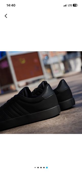 Кеди чоловічі Adidas Vl Court 3.0 ID9184 41 1/3 (7.5 UK) чорні