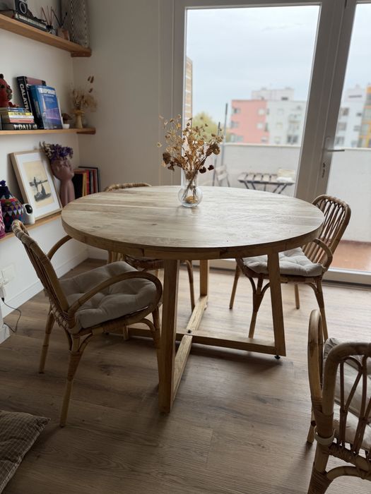 Mesa madeira maciça