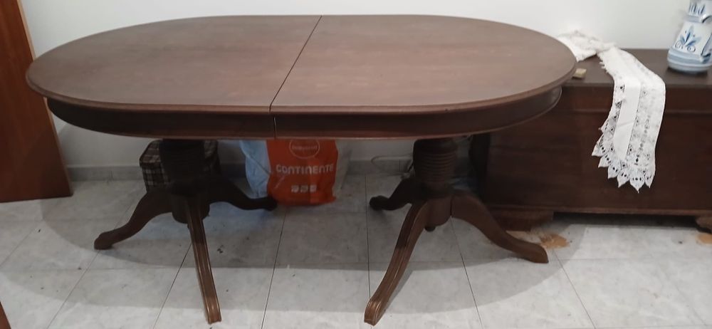 Mesa de madeira extensível URGENTE