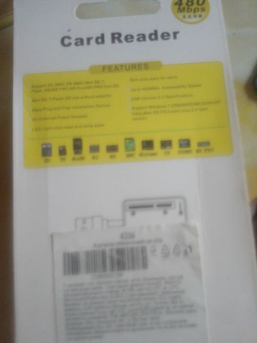 Продам card reader usb 2.0