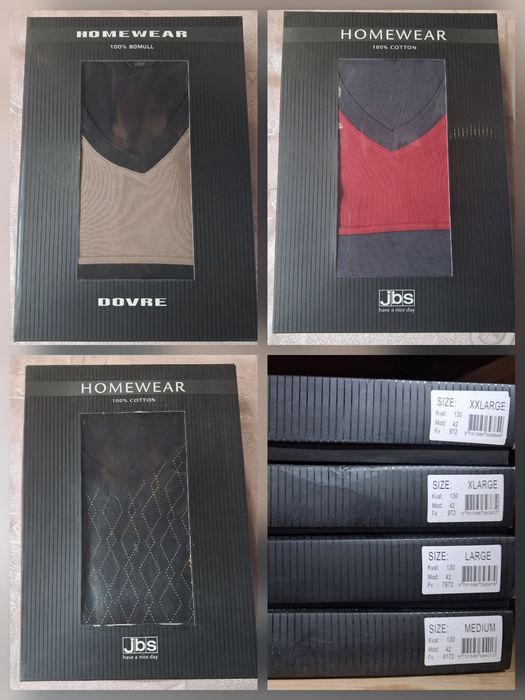 Чоловічі піжами домашні костюми бренду Jbs(Данія)100% бавовна