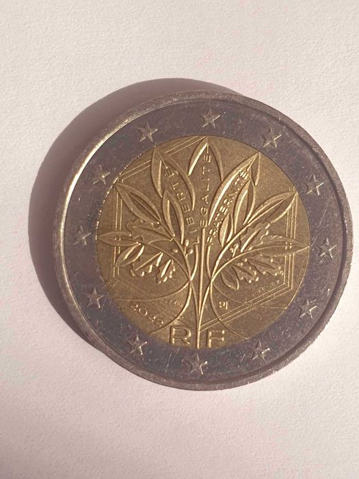 Moeda 2 euros  França 2022