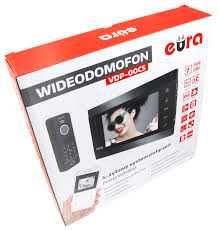 Wideodomofon EURA VDP-00C5 / 7" / Wi-Fi / Kamera 1080p / Szyfrator.
